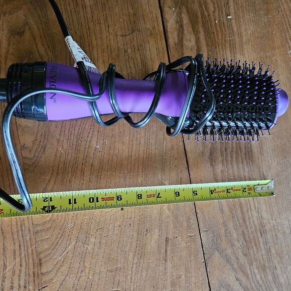 Revlon Purple Styling Blow Dry Brush – NEW Without Package – One-Step Volumizer - Picture 4 of 6